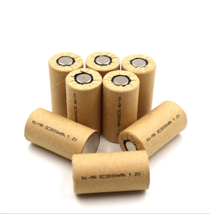 1,2 V 3000 mah oppladbart batteri